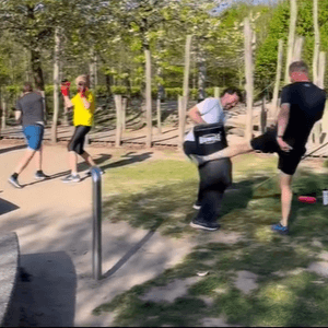 Personal trainer session