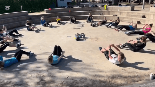 Hyrox sled training